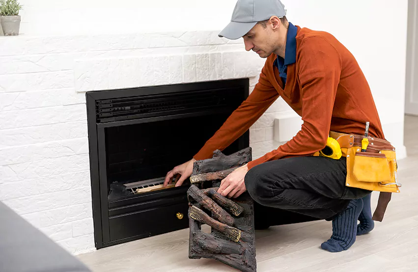 Wood Fireplace Repair in Woodmere, NY