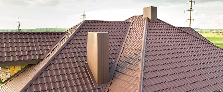 Residential Chimney Flashing Restoration in Woodmere, NY