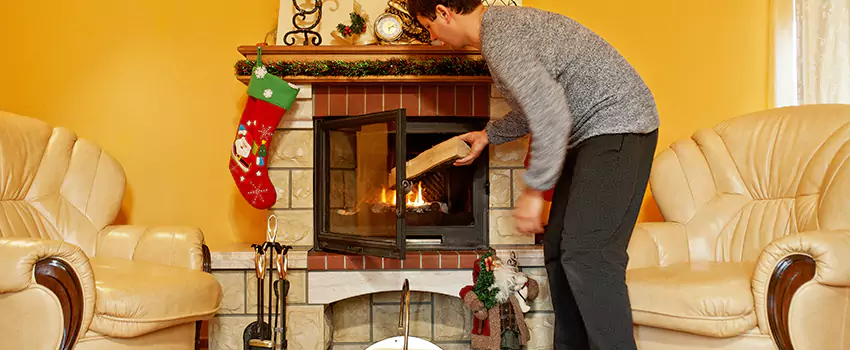 Gas to Wood-Burning Fireplace Conversion Services in Woodmere, New York