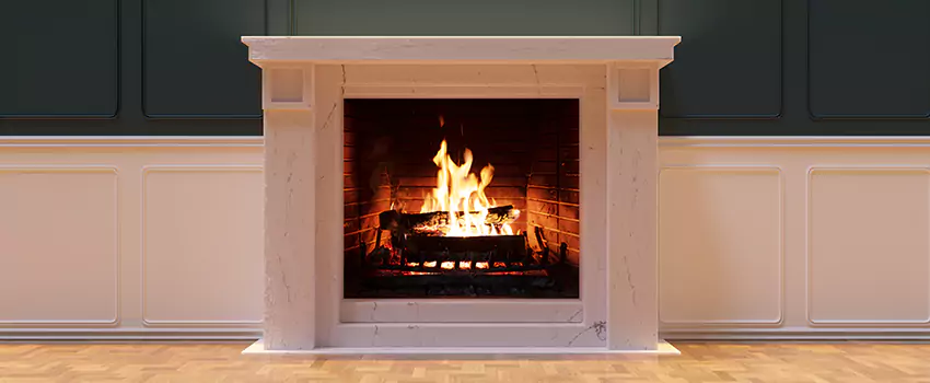 Open Flame Wood-Burning Fireplace Installation Services in Woodmere, New York