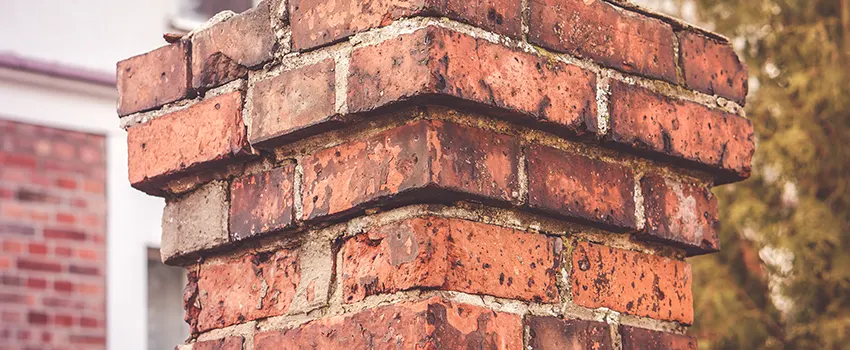 Cracked Chimney Bricks Repair Cost in Woodmere, New York