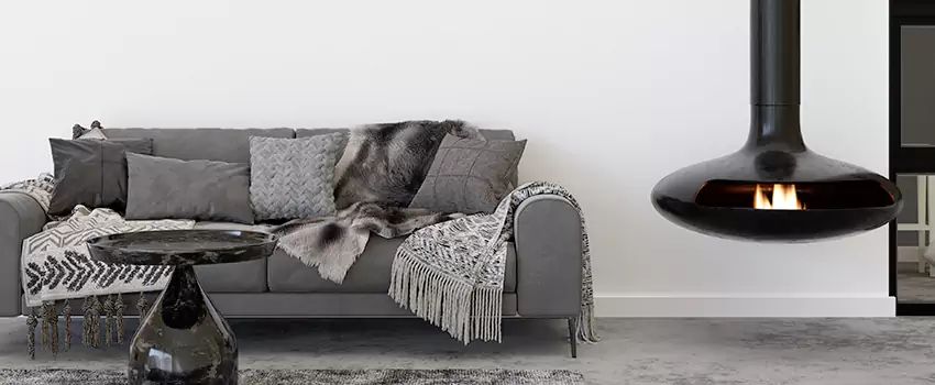 Circular Hanging Fireplace Installation Services in Woodmere, NY