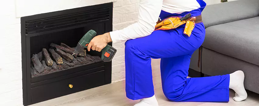 New Gas Fireplace Installation in Woodmere, NY